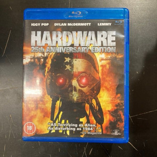 Hardware (25th anniversary edition) Blu-ray (M-/VG+) -jännitys/sci-fi- (ei suomenkielistä tekstitystä)